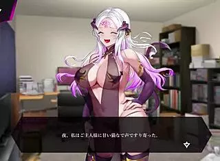 Succubus Aria Performs Titty Fuck