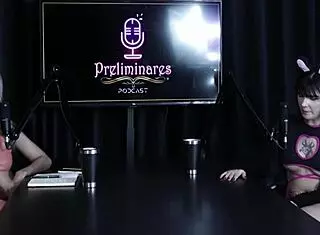 yummi paradise in sheer red lingerie exploring fetishes and submission