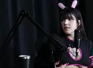 yummi paradise in sheer red lingerie exploring fetishes and submission