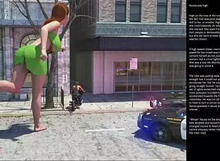 in this episode, the small girl makes a big gesture with her 18+ body in 3d cartoon sex