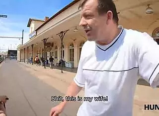 greedy old man lets gf bang stranger for cash! 💰