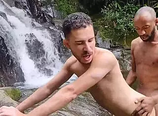 Big Macho Fucked Me At Waterfall