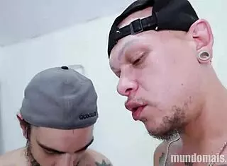 Guys With Huge Cocks Fuck In Abandoned Warehouse