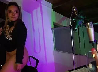 karol g and j balvin perreo dance, stripping clothes while fingering and masturbating to colombian reggaeton