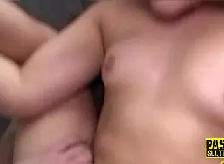 Hard pickup fucking for a movie lover in scene 2 with brunette facial 😏