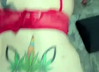 anastasia rain gets her tattooed pussy fucked homemade