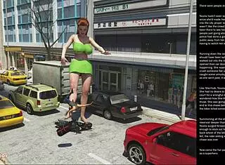 in this episode, the small girl makes a big gesture with her 18+ body in 3d cartoon sex