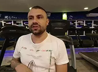 I trained at the gym without panties and got bent over.