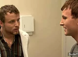uhh, sexy patient got drilled by gay doc, so hot!