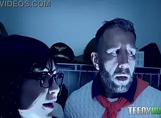 Rissa's petite teen ass pounded in pov blowjob