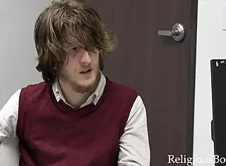 Want to spank and fuck bareback in the church office, twink?