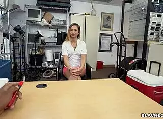 Suck this big black cock, teen.