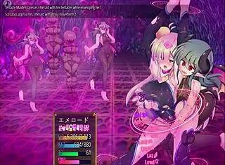 quarta knight emerald bound in bondage game with big tits