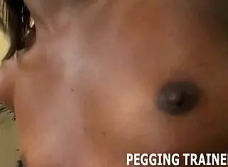 bend over white boy, i'm gonna fuck you with my strapon