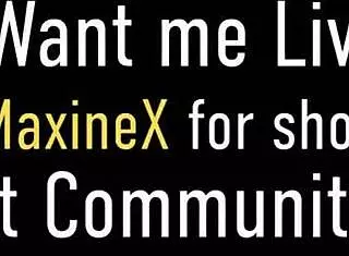 yo, maxine x takes on a massive black cock!