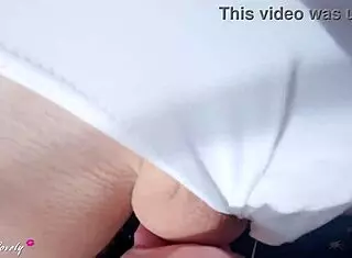 Female POV Sloppy Wet Blowjob with Ball Licking in Amateur Homemade Clip