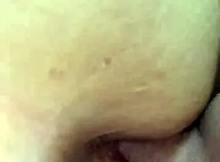 Milf sucking big cock then fucking in garage.