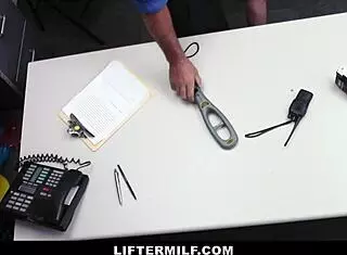 Aaliyah love caught stealing bunch of wine bottles and arrested - liftermilf.