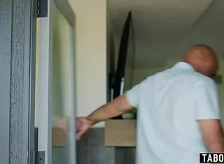 Black Cheerleader Alexis Tae Ass Fucked by Stepdad Charles Dera