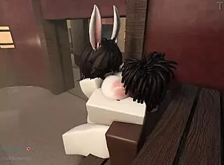 bunny bounces in pov creampie