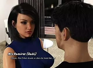 adorable anime gabi rides cock cowgirl big ass after bar night intertwined 44 missing scenes erotic sex