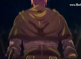 This hentai ghost girl turns a man into a woman and fucks her hard.