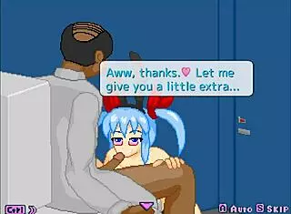 i bound this hentai anime blowjob with toys bondage game sex... part 3