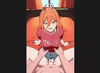 Ohh, my waifu gets a missionary creampie POV? So cute!