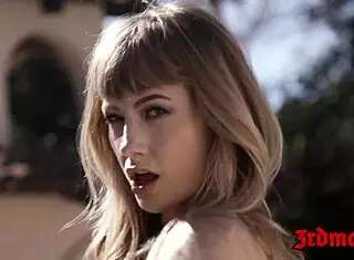 Blonde Ivy Wolfe gets filled up