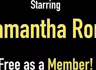 Ella Darling Licks Huge Clit In Lingerie