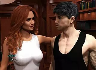 adorable anime gabi rides cock cowgirl big ass after bar night intertwined 44 missing scenes erotic sex