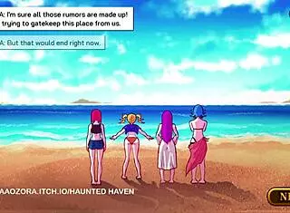 Enter haunted haven for hentai anime erotic fun