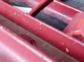 Caught my naughty wife masturbating in a wild moment!