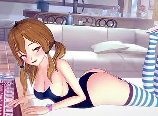 Naughty hermanastra craves attention in her swimsuit! 😏