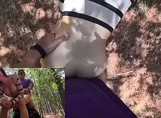 Stranger Fucks Me in Forest, Cums Inside
