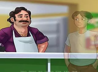 Summertime Saga - BDSM Scene Where She Gets Tied Up