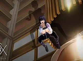 Hinata Hyuga In Anime Game Scenarios