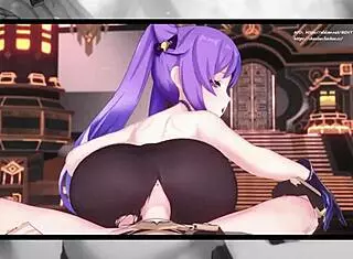 Keqing hentai compilation from genshin impact is so wild