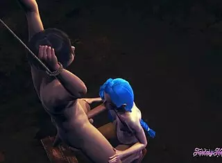 league of legends hentai 3d jinx gives pov blowjob uncensored 😍