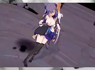 Keqing hentai compilation from genshin impact is so wild