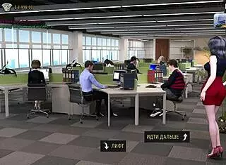 Fashion business gameplay where the whore is bound, stripteased, clothes ripped, and used with toys in bdsm scenes