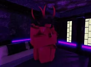 Fun Time With Demon Girlfriend On Valentine's.