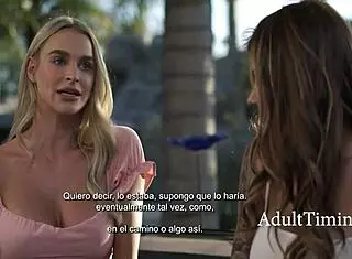 Les Friend Seduces Straight Girl for 15-Minute Wild Fuck Session.