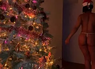 I, Miss Santa Clause, am getting that big Christmas cock in my wet ass