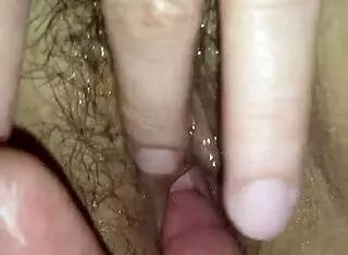asian amateur feels intense orgasm from wet pussy fingering