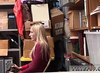 Oiled Blonde Threesome with Step Mom!