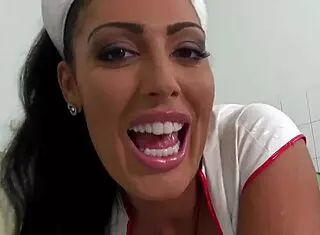 big boobs horny nurse 😍