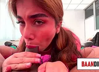 peruvian teen licks and doggystyles in bed 😏