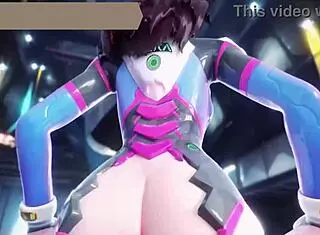 these animated sluts are really into that huge dick, getting pounded hard