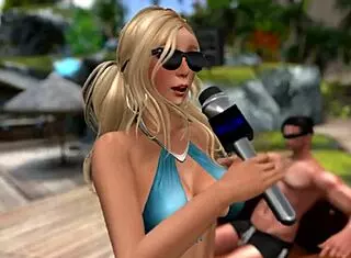 porn stars compete in blowjob contest, sucking cocks hard 😈